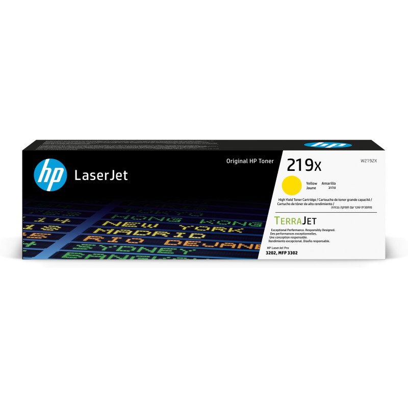 HP 219X - Hohe Ergiebigkeit - Gelb - original - LaserJet - Tonerpatrone (W2192X)